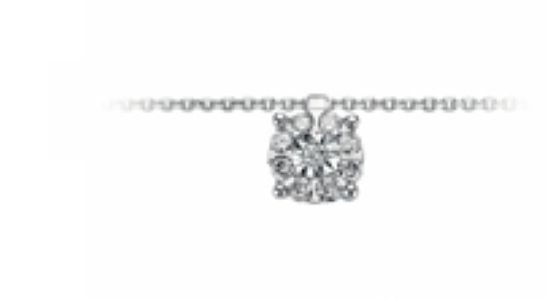 Pendant Oro Gioia Woman in Gold Diamante 0.06 Ct OPF12407.006 - OPF12407.006